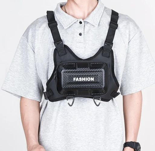 New Wear-resistant Outdoor Tactical Bag Multifunctional Waterproof Sports Bag Hard Shell Chest Bag