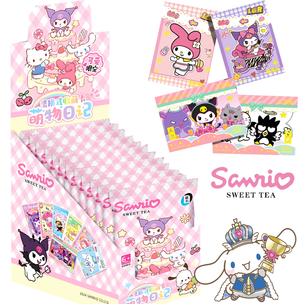 

Wholesale Sanrio Cards Collection Kuromi Hello Kitty My Melody Game Trading Card Limited Edition Hot Selling Kid Christmas Gift