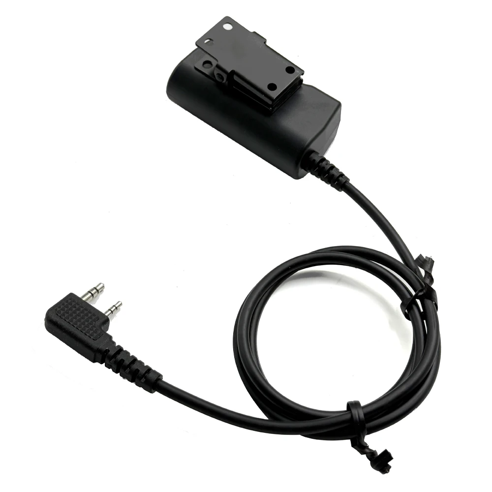 Tactical U94 PTT Tactical Headset Button activated push-to-talk PTT adapter interface fit for KENWOOD BAOFENG RADIO UV-5R UV-6R
