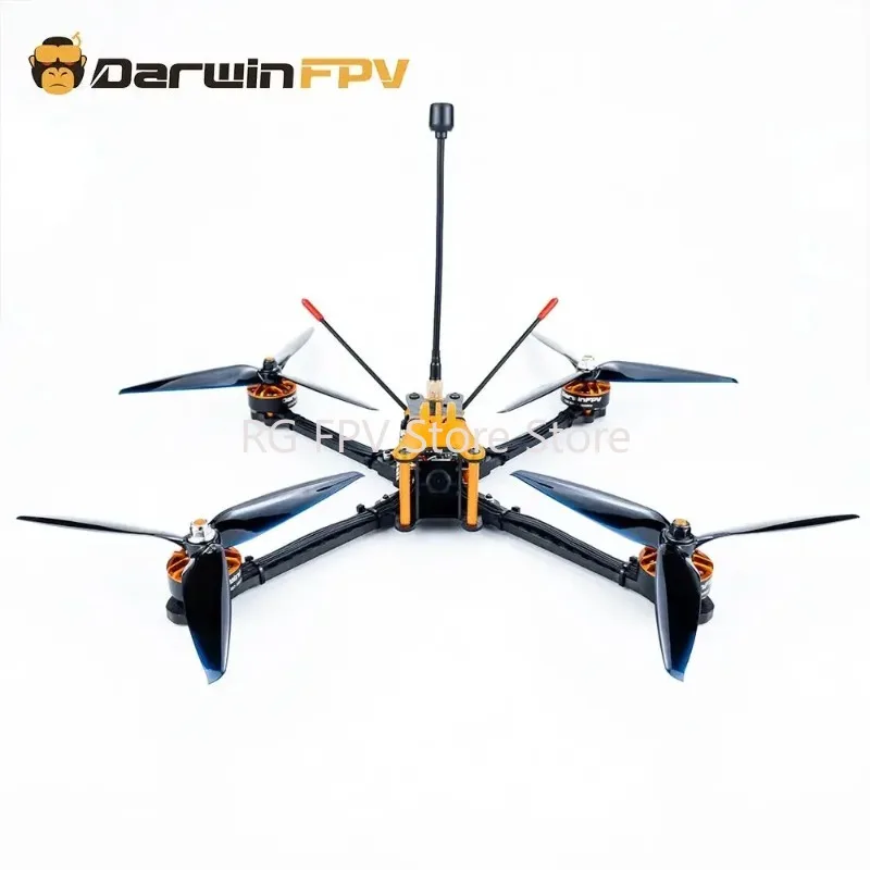 DarwinFPV Darwin129 7inch Long Range PNP FPV Racing Drone RC Quadcopter F4 FC/ 50A ESC/ 2507 Motor/ 800mW VTX /M80 GPS