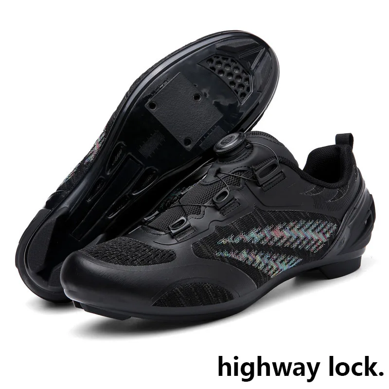 Unisex Cycling Shoes Indoor Road Bike Shoes Mountain Bike Shoes for Men and Women Delta Cleats Clip Outdoor Pedal Bicycle Shoes