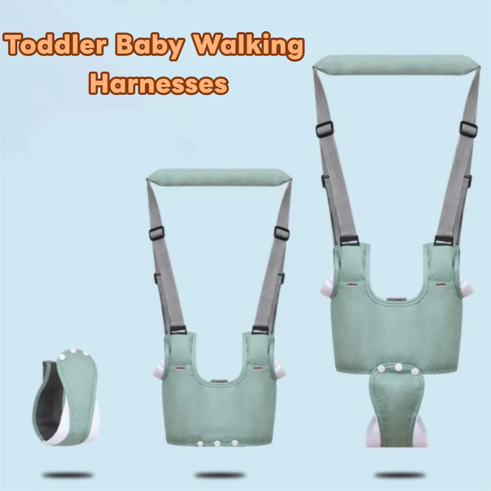 

Anti Fall Toddler Baby Walking Harnesses Safety Breathable Infant Toddler Walkers Belt Learning Adjustable