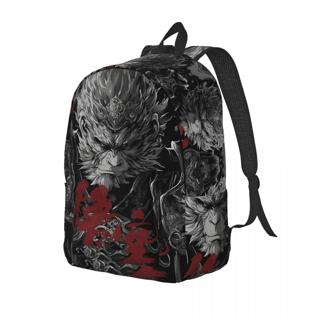 2024 The Most Popular Game  Black Myth Wukong Sturdy Shoulder Knapsack Light High School Students Kindergarten Bag Outdoor