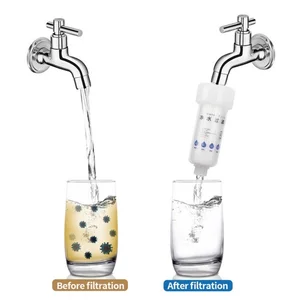 خرطوشة فلتر مياه الغسالة ، جهاز تنقية مع محول ، سخان مياه الحمام أفضل 10 فلتر مياه آبار مبيعا - رقم 8