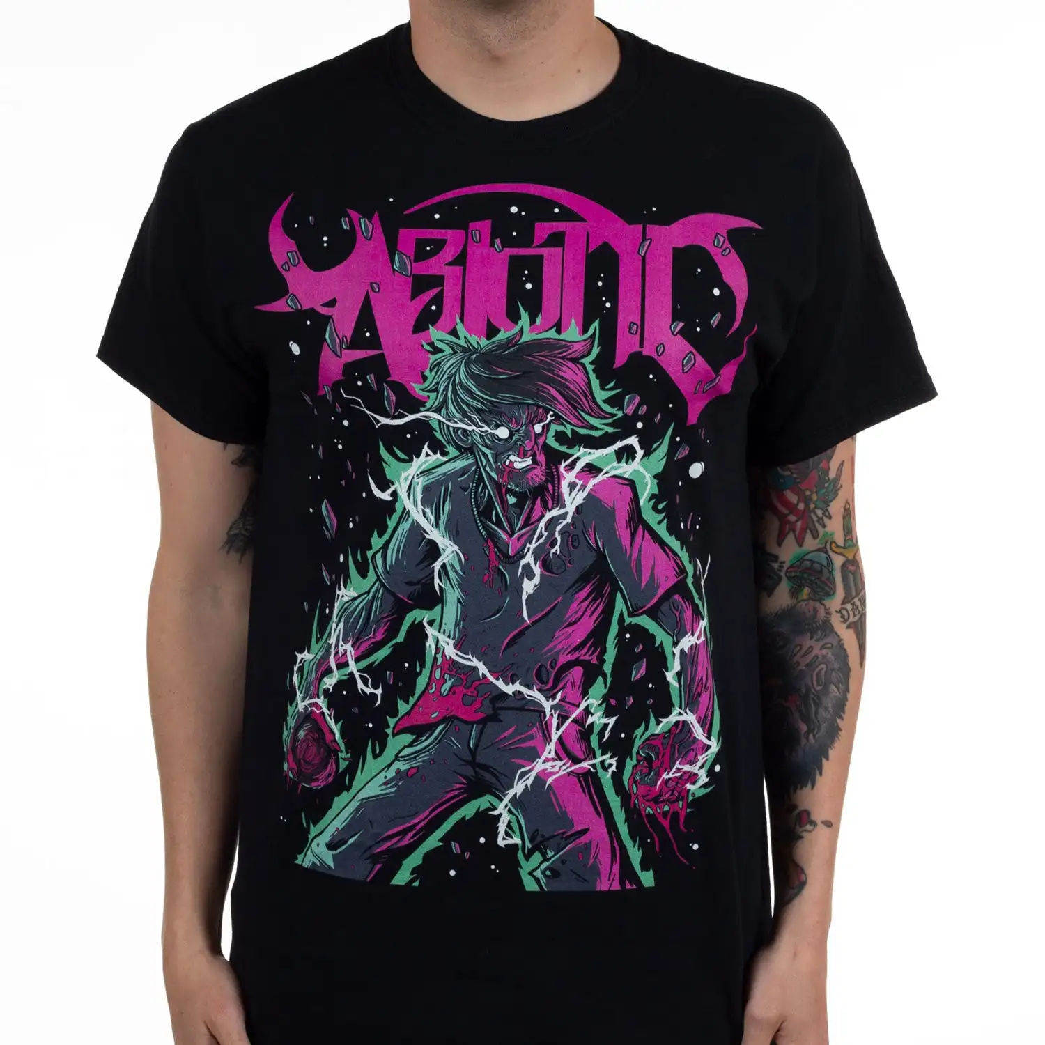 Abiotic The Absence of Purity Band T-Shirt 100% Cotton Graphic Tee Men Women Summer Streetwear Top