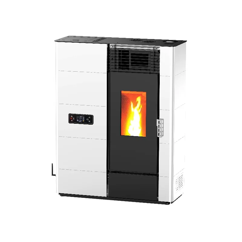

ZLKM1203D Slim Design Multi-room Use High Efficiency Pellet Stove With CE Rohs Pellet Fireplace With 2 Doors