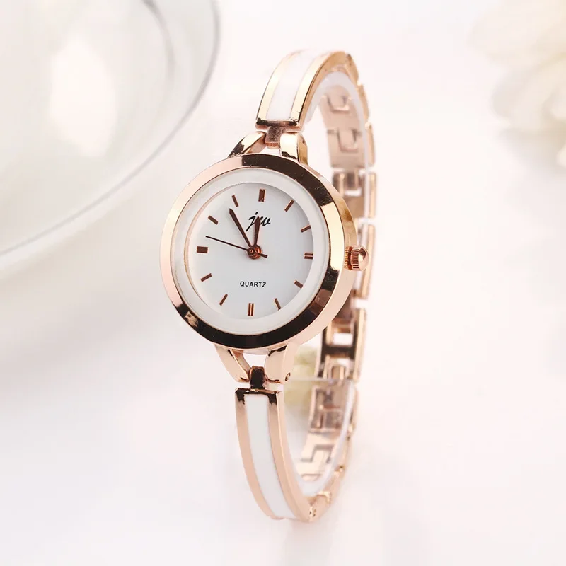 2024 Fashion Brand Rose Gold Silver Casual Quartz Watch Women Mesh Stainless Steel Dress Women Watches Relogio Feminino Clock