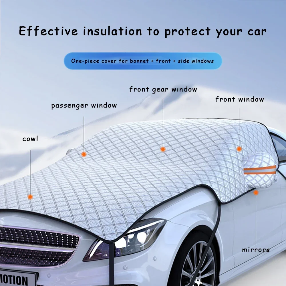 Hot sale all-inclusive windshield sunshade 7 layers of thickened car front window glass sunshade