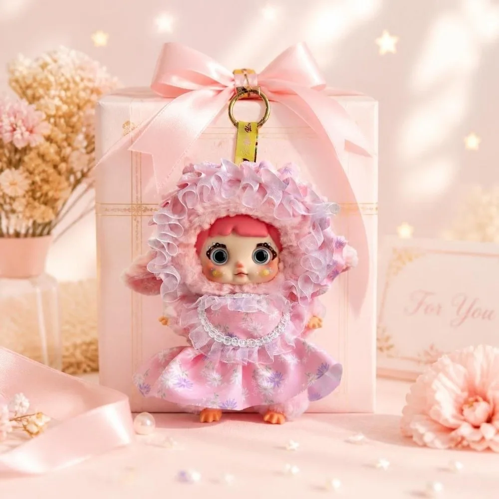 Shiny Sequined Plush Lamb Pendant Hanging Ornaments Decoration Lamb Plush Sheep New Year Stuffed Doll Bag Charms Young Ladies