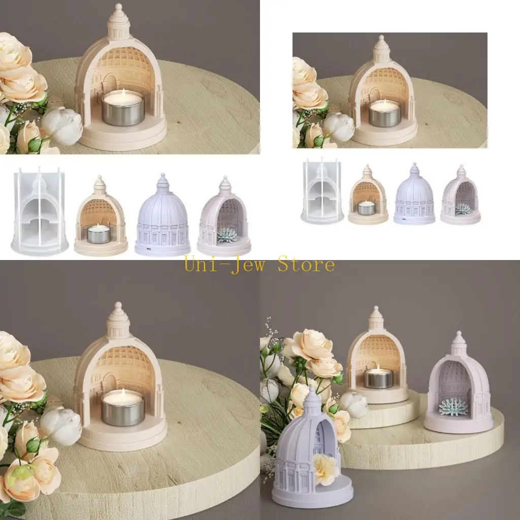 

40GB Easy Release Silicone Mould Set for Castles Shaped and Plaster Art