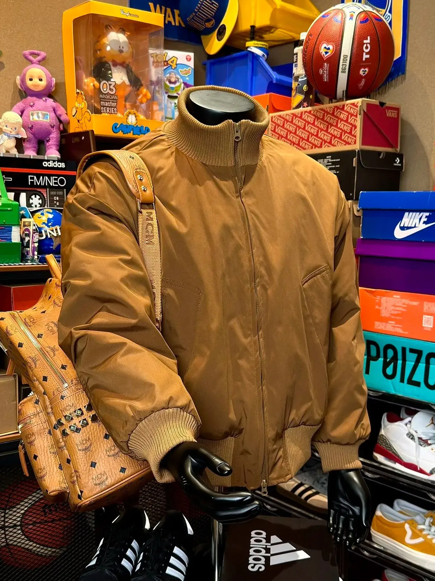 

American Sle Tee-Proof Brown Men's Cotton Flight Jaet Thiened Winter Coat Water-Resistant Casual Outerwear