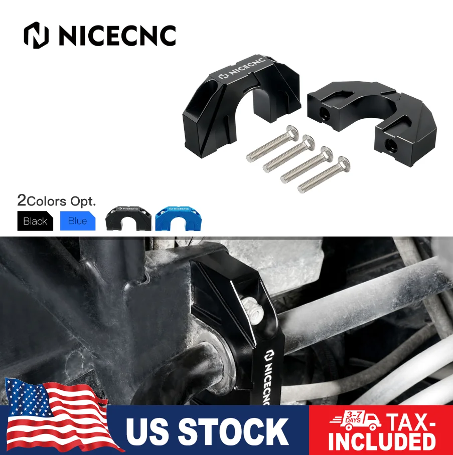 For Polaris RZR 900 570 Pro X S XP 4 1000 Turbo ACE 900 Ranger XP 1000 Slingshot Sway Bar Bracket Mount Cap Cover Guard Parts