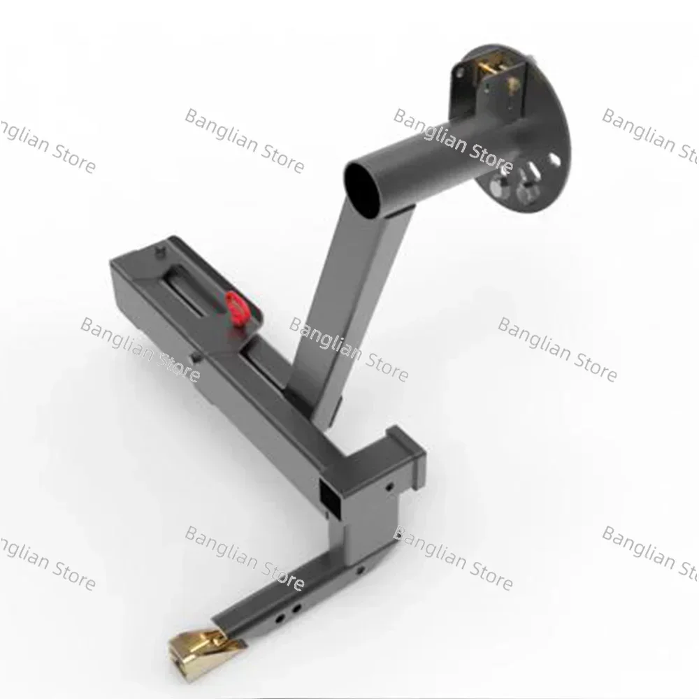 Automobile general spare tire rack Trailer bar square mouth with spare tire rack Multifunctional spare tire rack