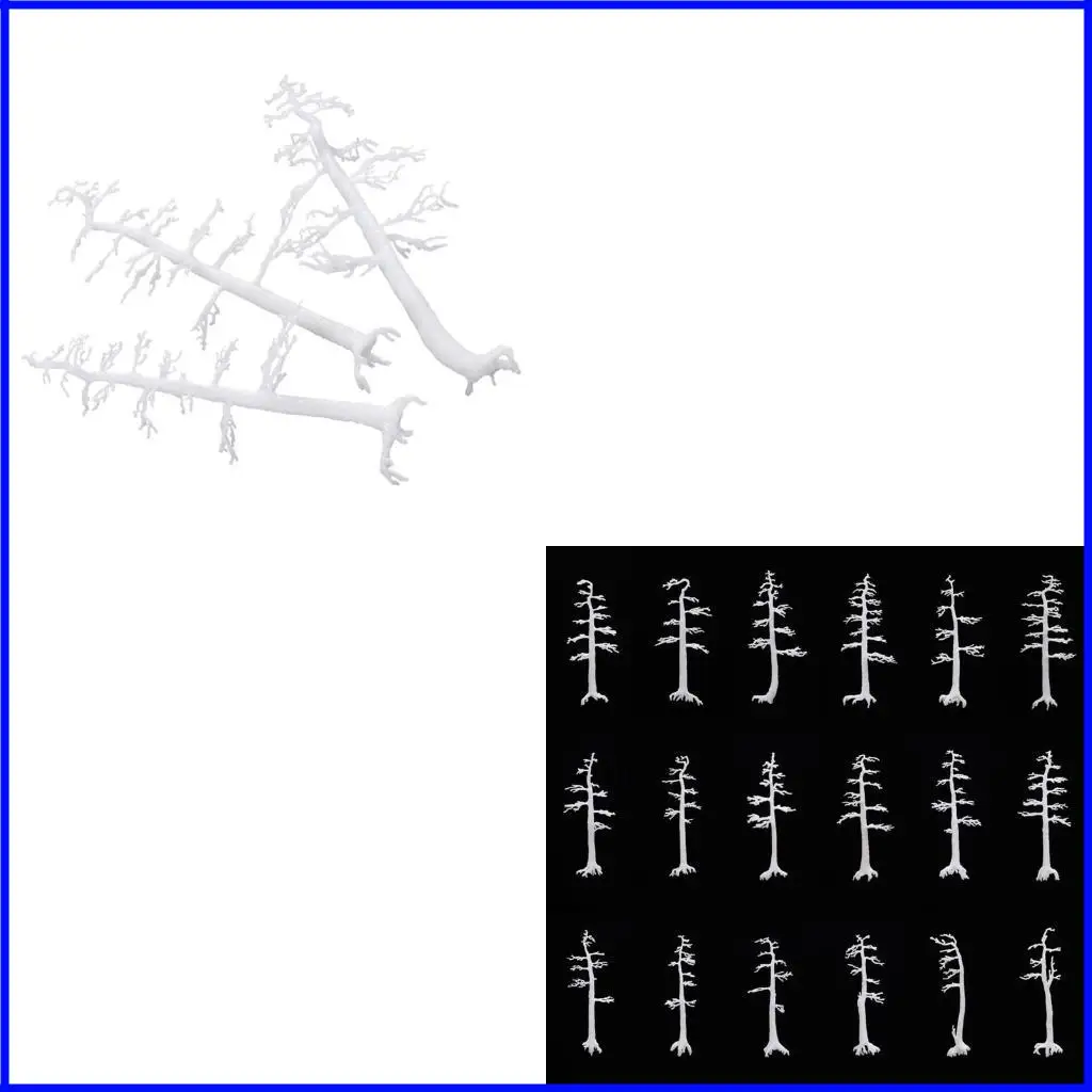 

Stereoscopic Tree Model White Tree Model Mini Micro-field Landscape Tree Mode