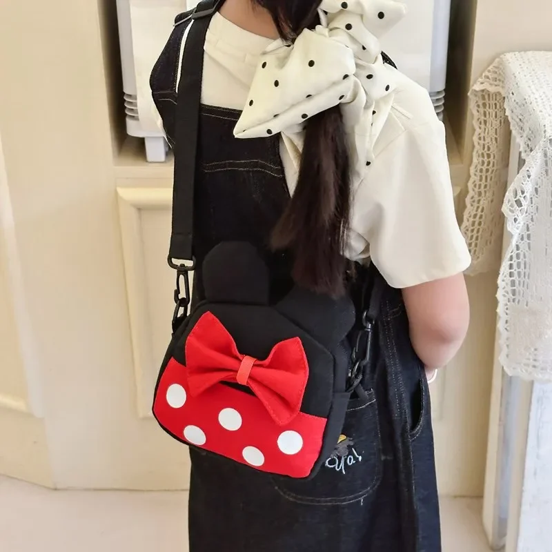 Disney Mickey Crossbody Purse Cute Minnie Mouse Crossbody Bag for Little Girls Mini Toddler Small Kids Shoulder Cross Body Cases