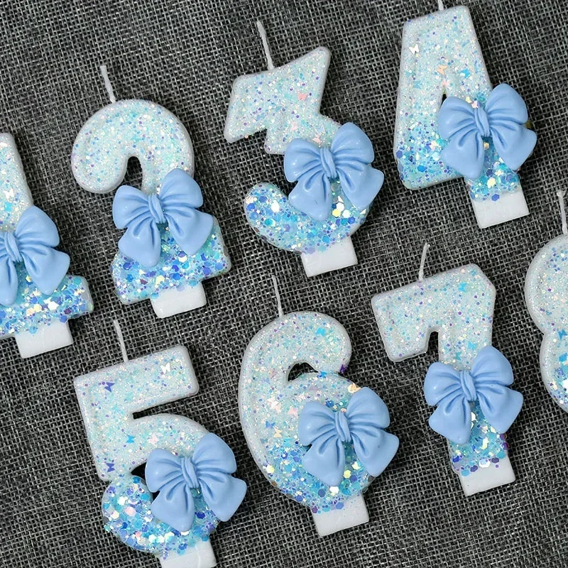 Bow Birthday Candle…