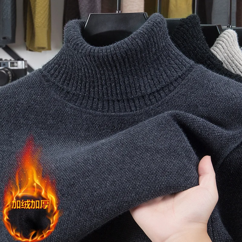 

Casual Fashion Trend for Middle-aged Men Long Sleeve Solid Color