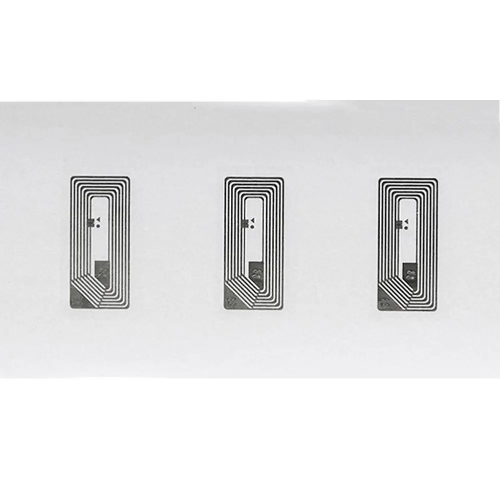 10Pcs NFC Chip Ntag213 Sticker Wet Inlay 11x21MM 13.56MHz Label Tag 213 Anti-counterfeiting Label Electronic Label