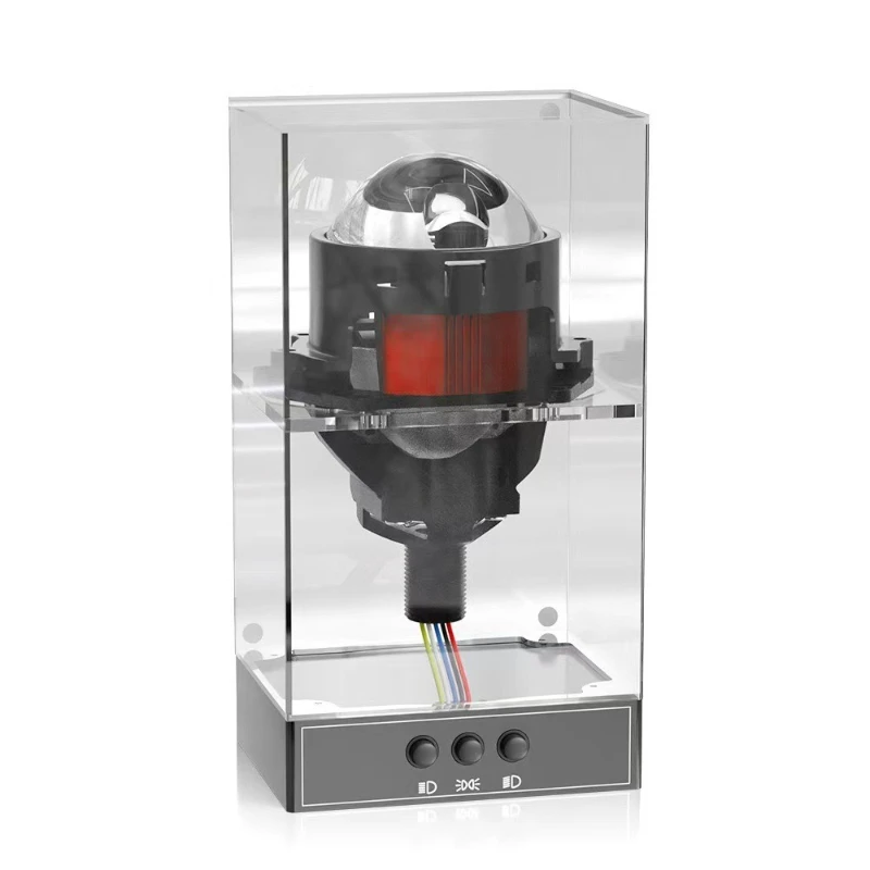 

Lens display box 3 inch HELLA Q5LED lens test display box 1.5/1 inch matrix module display stand