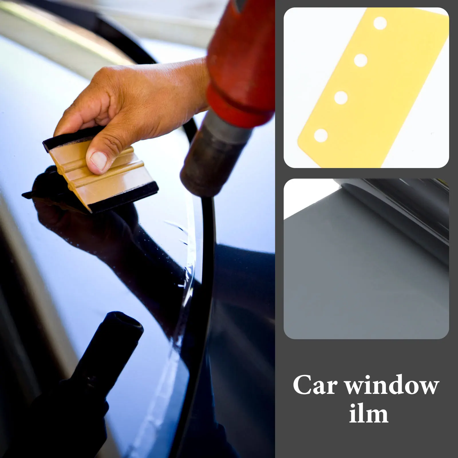 

Car Window Heat Blocking Film Pvc Explosion-Proof Uv Protection Tint For Vehicle Side Windows Thermal Insulation Auto