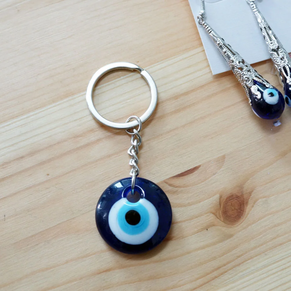 Keychain Accessories Eye Decor Eyeball Lovers Big Ring Bracelet While Wallet