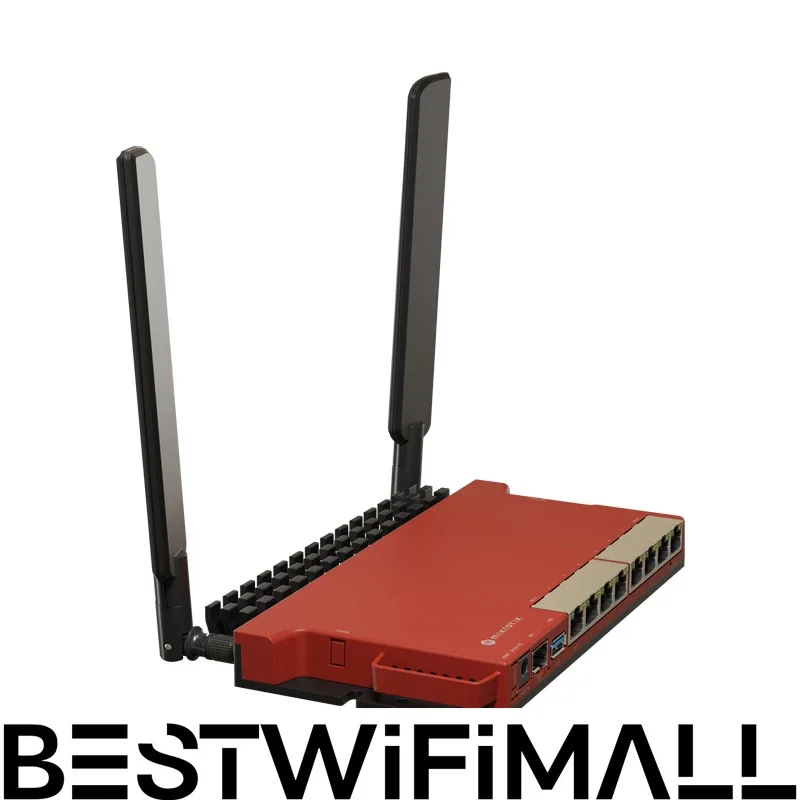 MikroTik WiFi Router L009UiGS-2HaxD-IN Powerful Dual-Core ARM CPU With PoE 2.5G SFP Port 2.4 GHz 802.11AX Dual-Chain Wireless