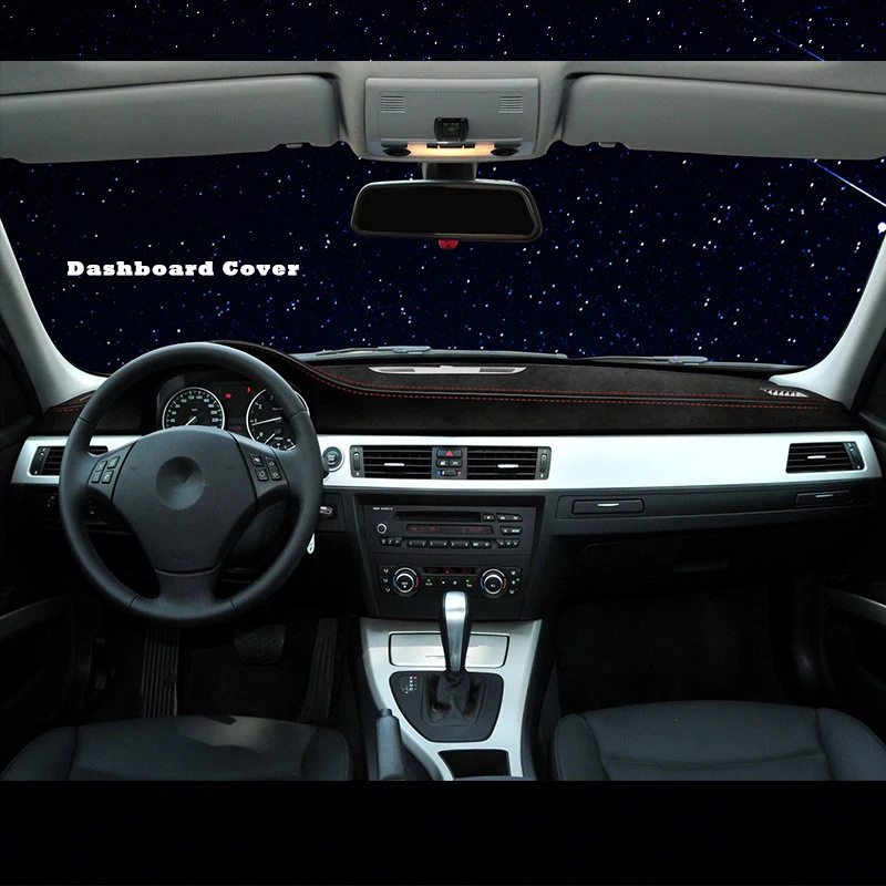 

Чехол на приборную панель из алькантары на заказ для BMW 3 серии F30 F34 F35 2005-2012, коврик с абажуром, подушка, ковер, автомобильные аксессуары