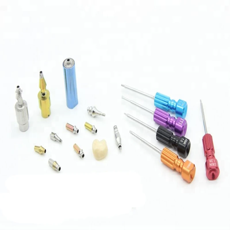 Dentist Screwdriver Dental Laboratory Orthodontic Matching Dental Tools Micro Screw Driver for Implants Drilling Tool