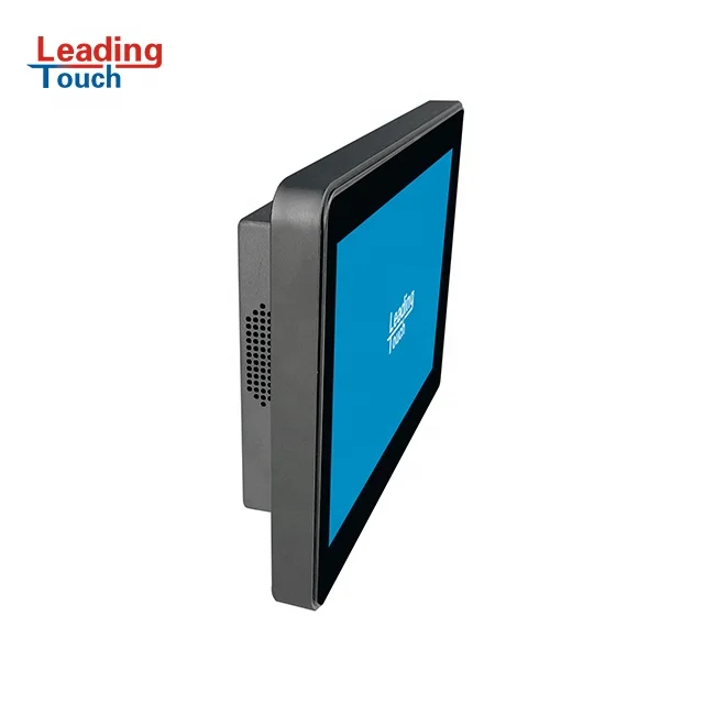 10.1inch Wall Mounted Touchscreen Monitor LCD Screen IPS Panel HD Display 10 Point Capacitive Touch Monitor with Speaker