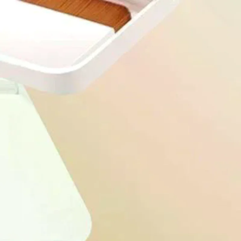 거울 상자가 있는 2Pcs 초박형 컴팩트 파운데이션 브러쉬 휴대가 간편한 플랫 헤드 메이크업 브러쉬 흔적 없음 교체 가능한 메이크업 도구