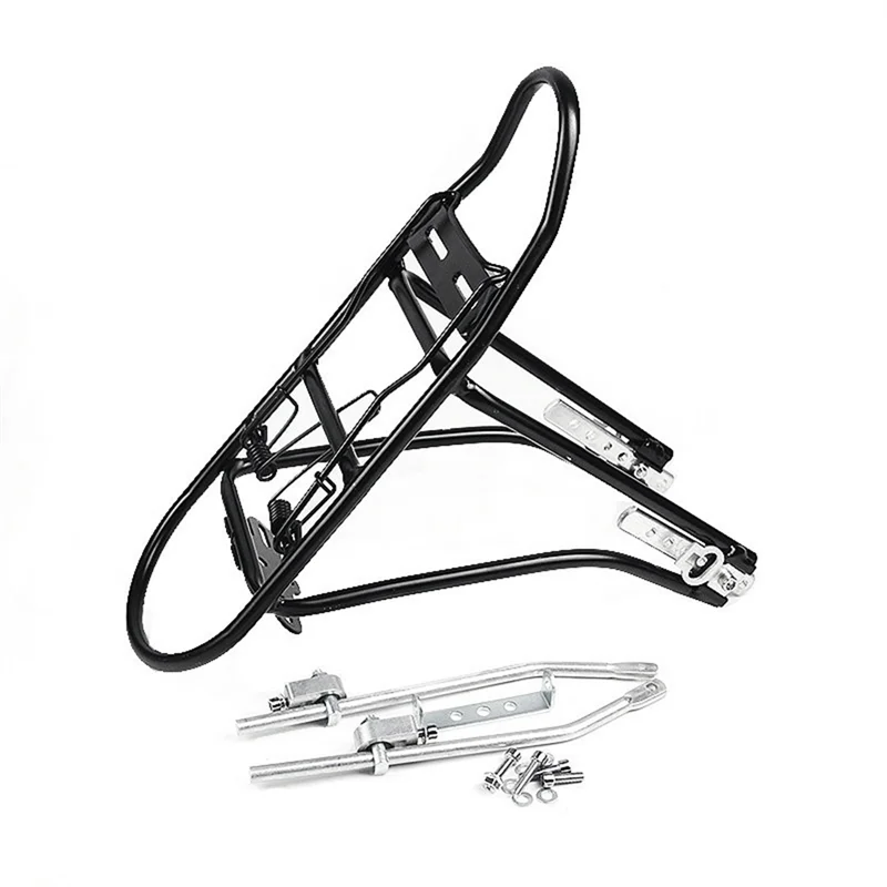 Imagem -06 - Alumínio Alloy Prateleira Traseira para Bicicleta Dobrável Peças de Bicicleta 20 in