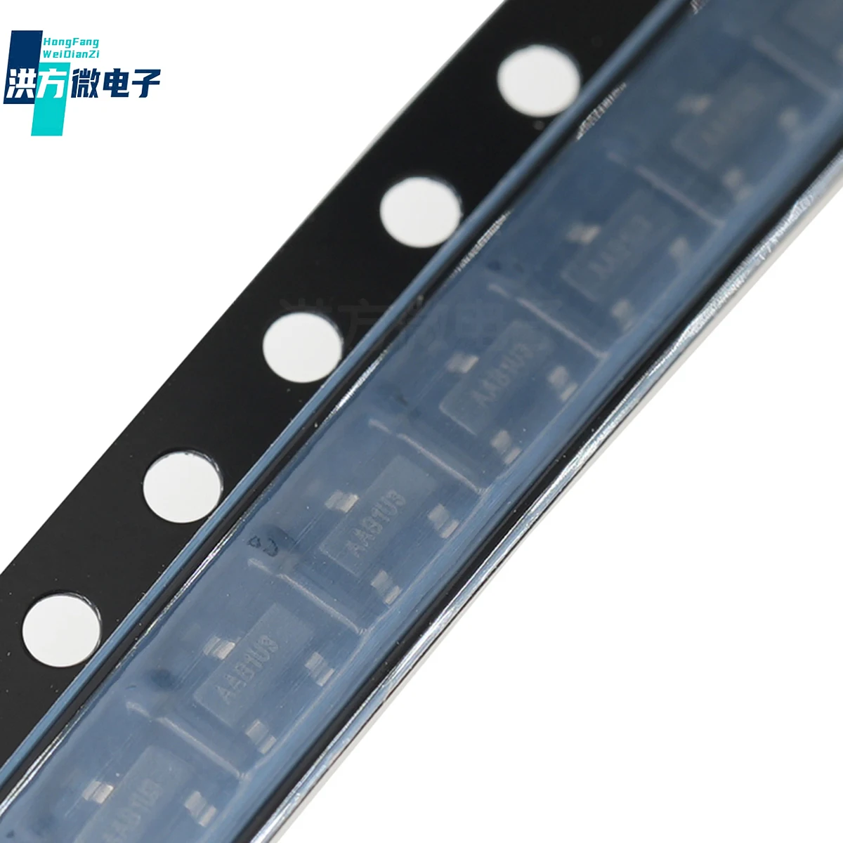 10 SZTUK Pochodzenie, pamięć EEPROM IC 2Kb (256 x 8) pojedynczy przewód 100 kHz SOT-23-3: 11AA02UIDT-I/TT, oznaczenie: AAB***