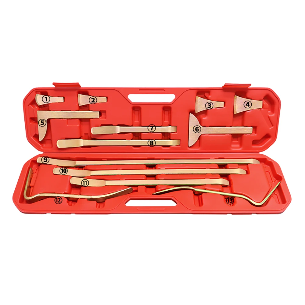 

Набор из 13 предметов для автоматической монтировки из листового металла, неразрушающая разборка