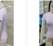 

Y2K Aesthetic Fairy Polka Dot T-Shirts Tops Short Sleeve Slim Fit Crop Top Crew Neck Trendy Going Out Tee Shirts Streetwear