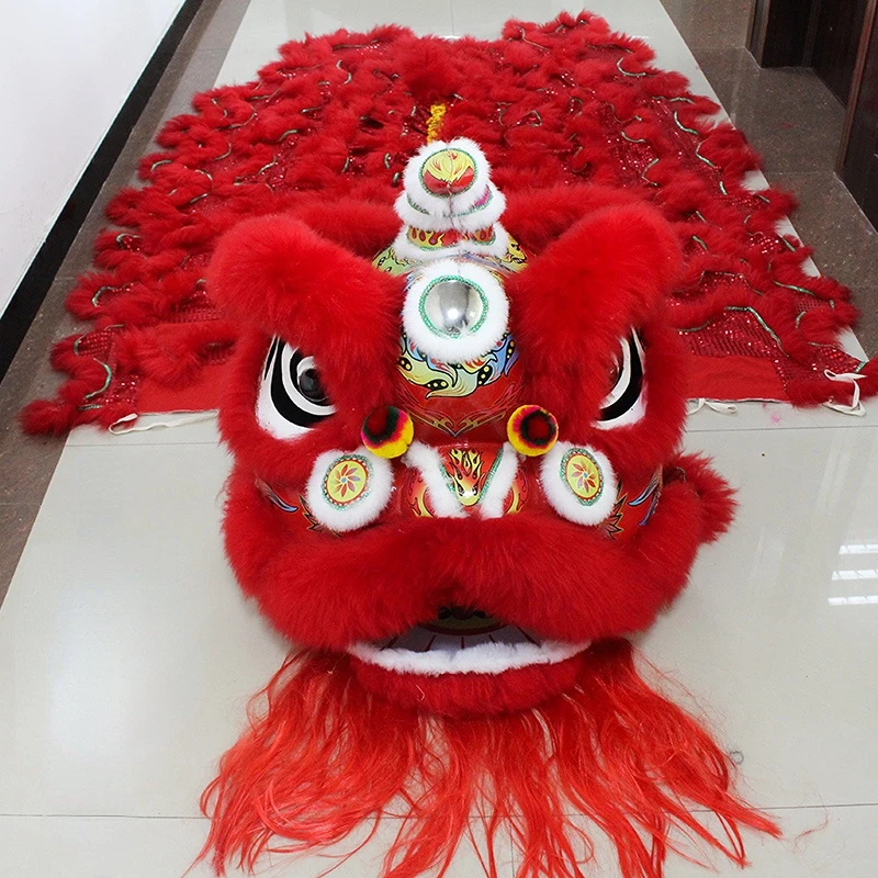 Light Lion Wool South Lion Lion Dance Props South Lion Lion Dance Dragon Dance Props Five Thousand Dragon Lantern