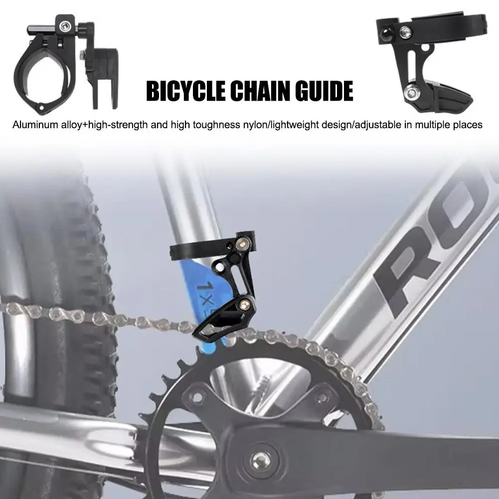 Mountain Bike Chain Guide Positive And Negative Teeth Device Front 8-12 Chain Speed Dial Chain Anti-drop 32~35mm Pressure S2T2