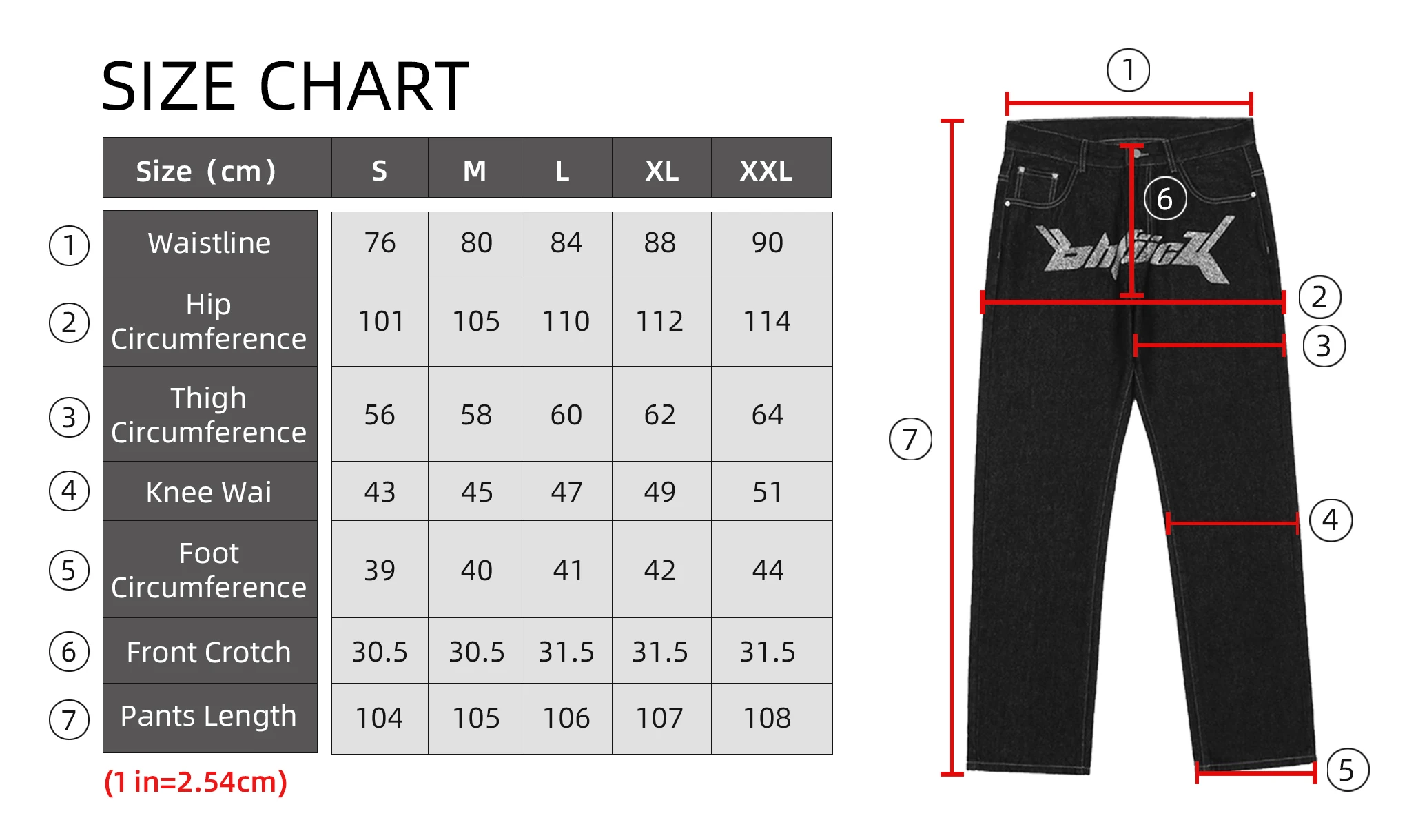 Jeans With Print Straight Baggy Punk Men\'s Fashion Harajuku Pants Printed Oversize Streetwear Y2k Black Trendyol Hip Hop Man