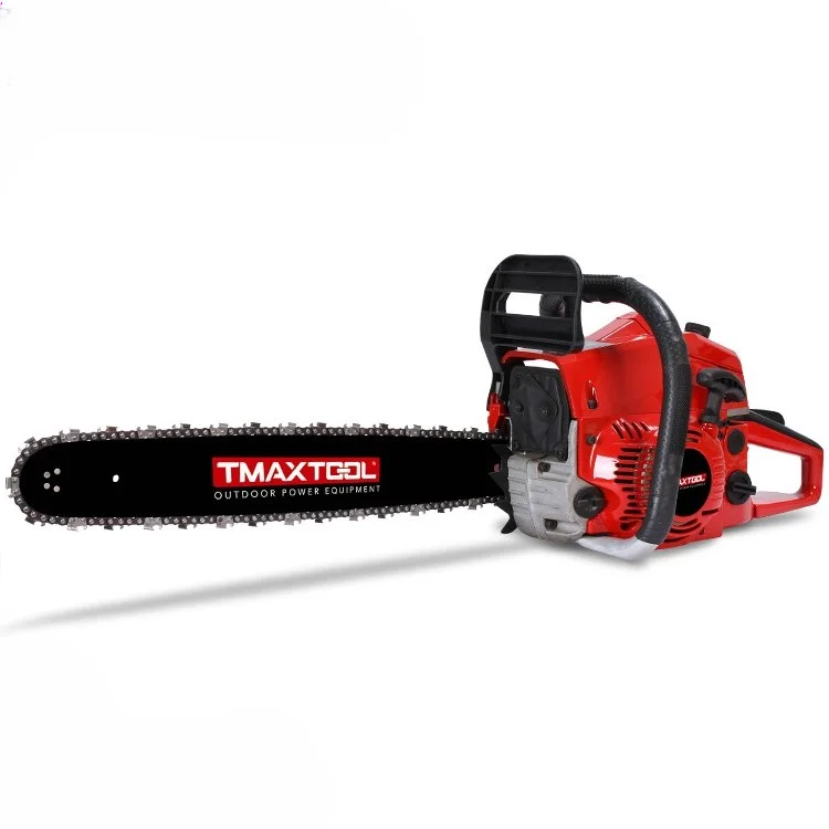 Power Professional 63cc petrol gasoline chain saw with 16''18''20''22''24'' bar guide chain saw