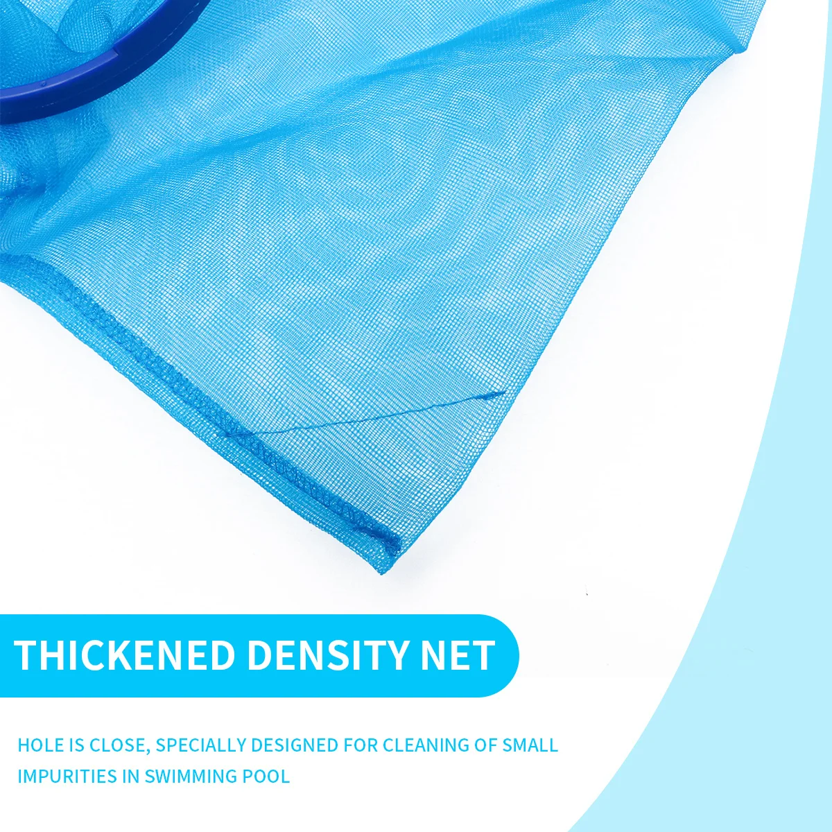 

1Pcs Cleaning Mesh Net for Swimming Pool Leaf Rake Skimmer Tool Lightweight Debris Remover for Pool Pond Hot Tub Fountain