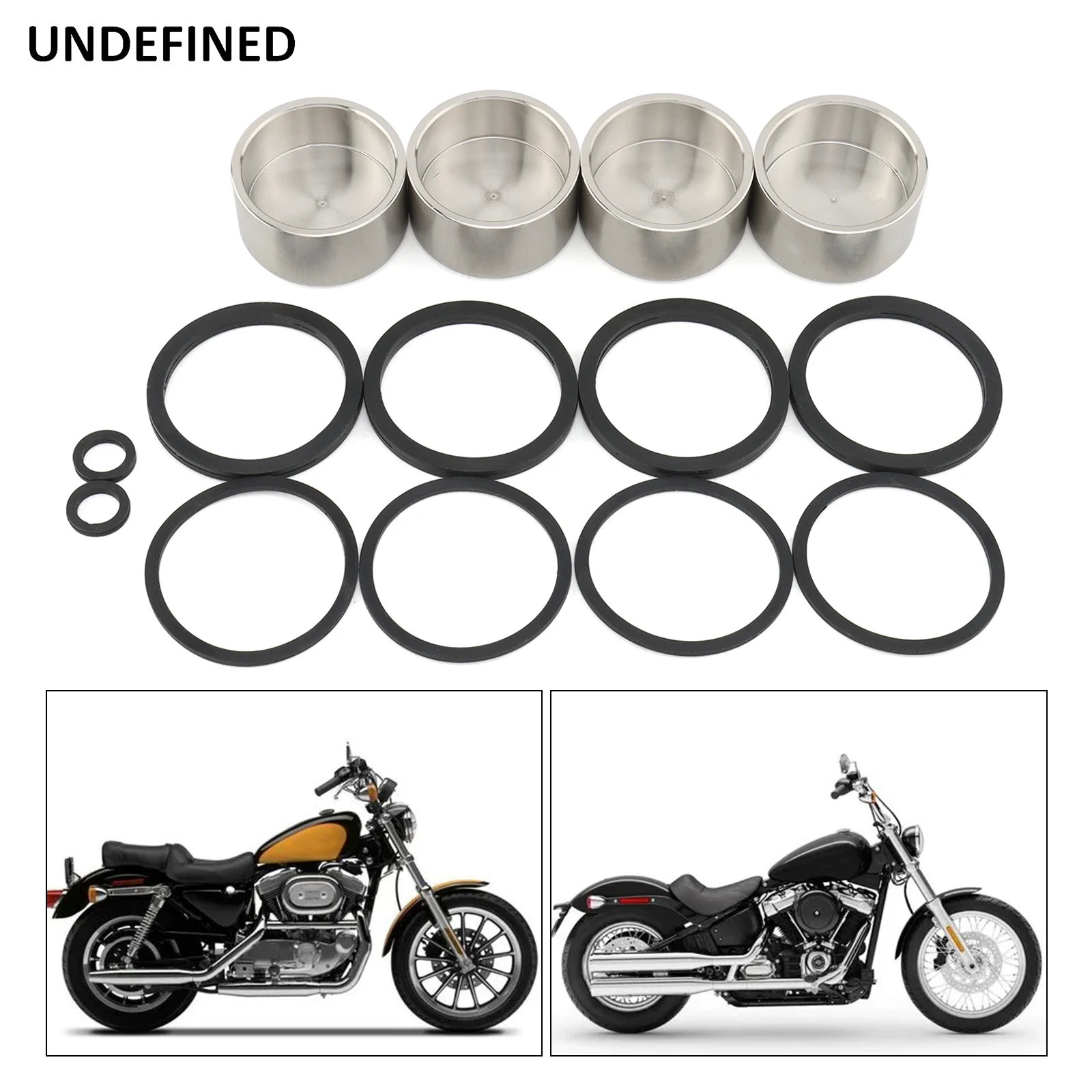 Dla Harley Sportster XL Dyna Softail Touring Road King Road Glide 2000-2007 zestawy do przebudowy przedniego/tylnego zacisku hamulcowego 44313-00/01 — zdjęcie 5