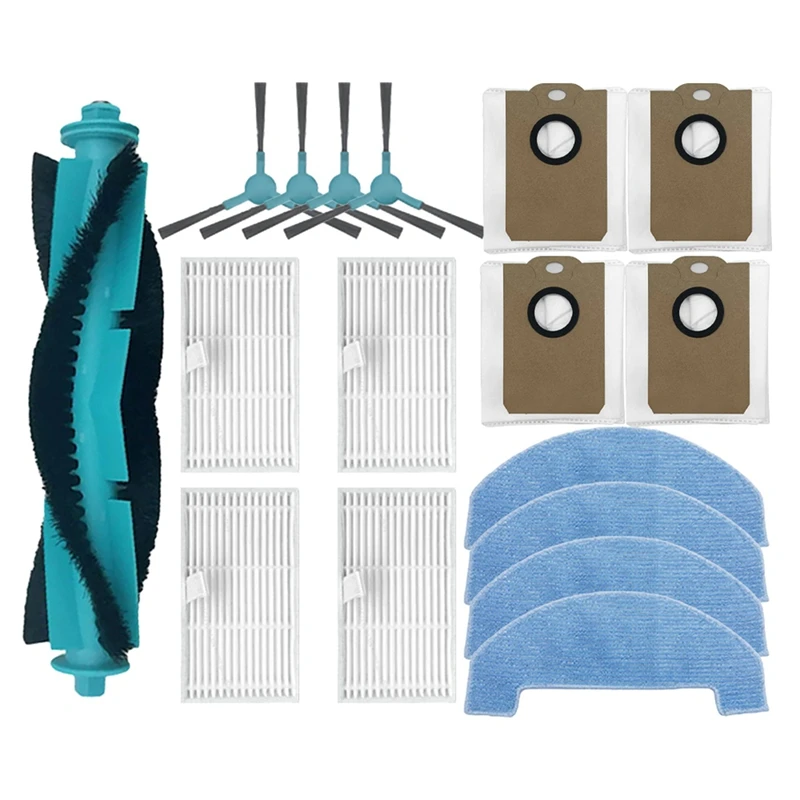 

X17A 2025 НОВИНКА-для Conga 2299 Ultra Сменная основная боковая щетка HEPA-фильтр, подушечки для швабры, мешки для пыли, запасные части, аксессуары