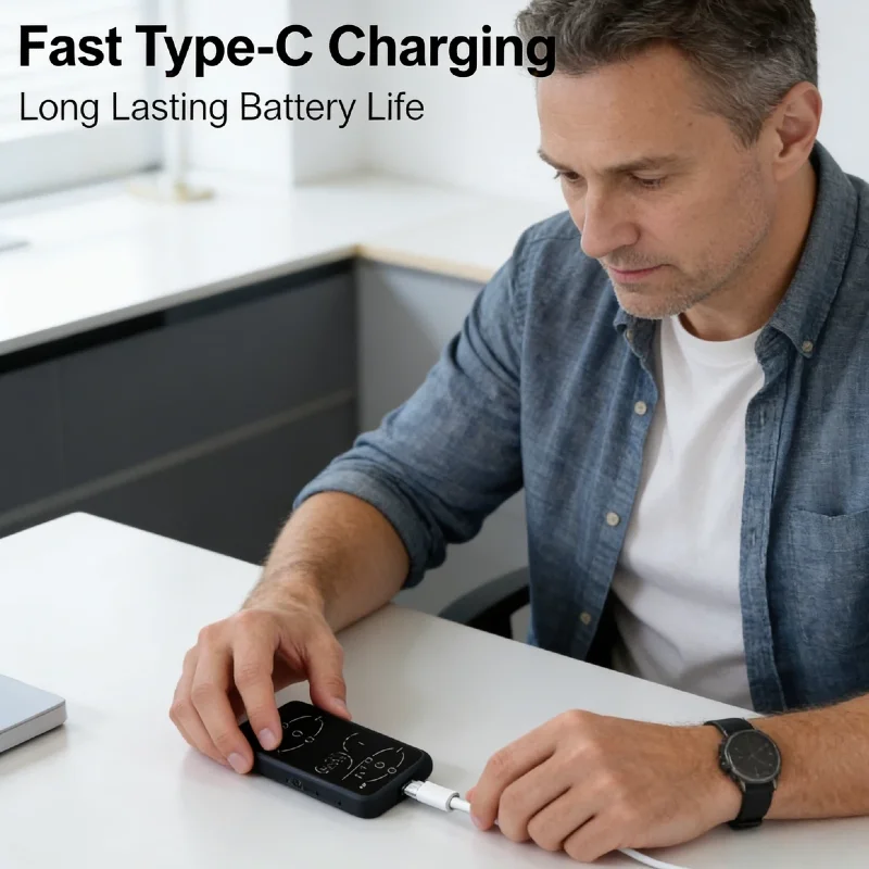 

Clinical Grade Vagus Nerve Stimulator, Drug-Free Device for Better Sleep Deep Relaxation Headache Relief Anxiety Calm Meditation