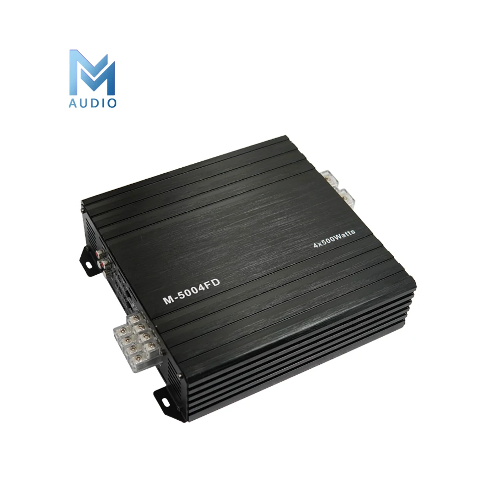 New Product Mini Class D Full Range 500 Watt 2 Layers PCB Car Amplifier Compact Car Audio Amplifier Receivers Amplifiers