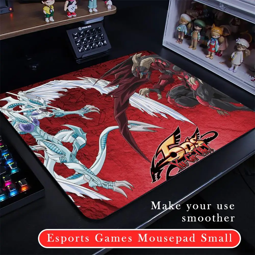 Yu-Gi-Oh Grande Gaming Mouse Pad Cartoon rubber Small mouse pad desktop computer office keyboard e-sports ROGs game mouse pad