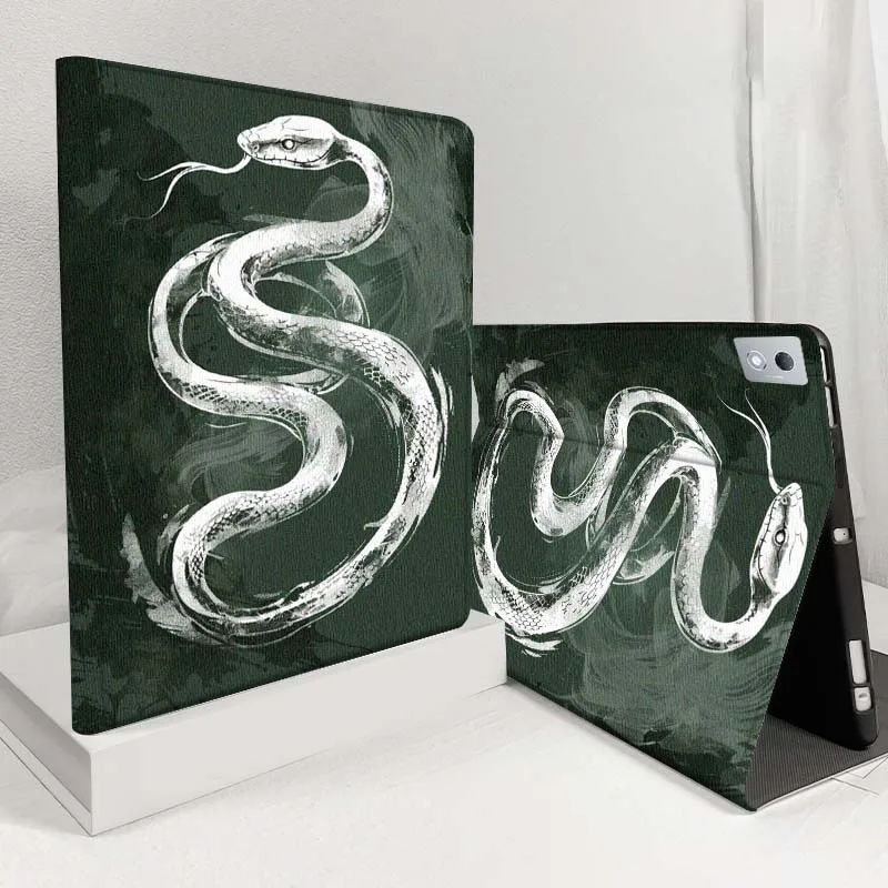 

Golden Snake Yin Yang Case For Lenovo Pad Legion Xiaoxin Tab Y700 K10 M10 P11 3rd Pro GT Plus Gen 5G Tablet