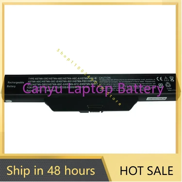 2024 For HP 550 6720S 6730S 6735S Compaq 610  Battery 6-Core Laptop battery