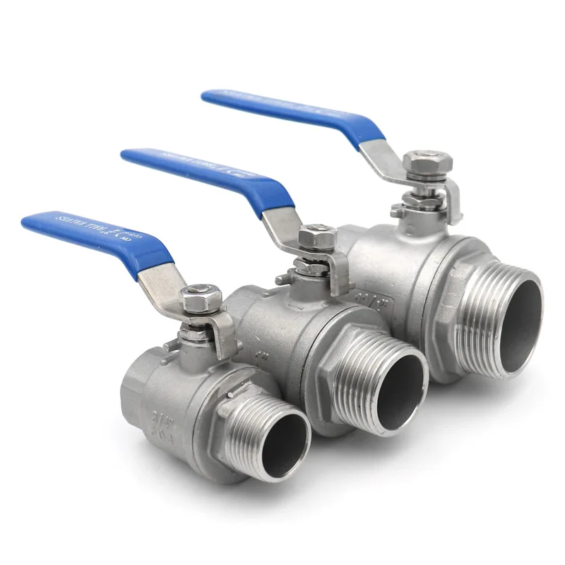 

Модель из двух частей Шаровой кран из нержавеющей стали 304 316L с полным отверстием BSPT1/4"3/8"1/2"3/4"1,5" внутренняя и наружная резьба DN15 20 25 32