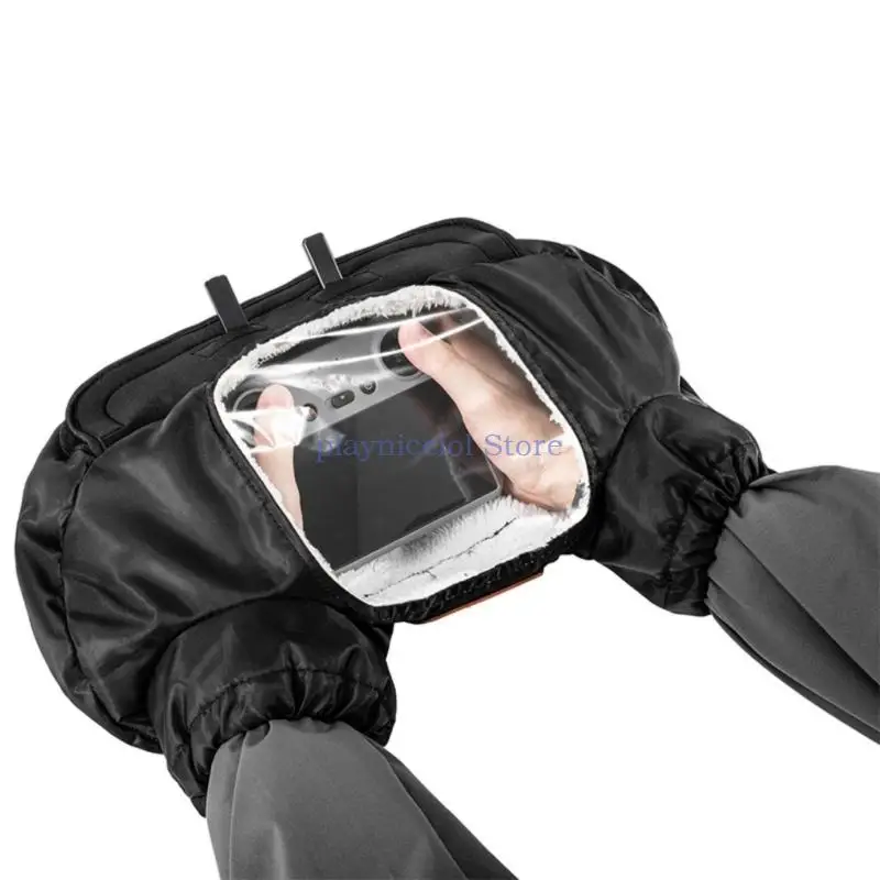 Remote Controller Warm Gloves Outdoor Aerial Photography Windproof Cold Protections Gloves Fit for AIR 2S/3S Drones