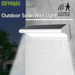 Waterproof Solar Outdoor Garden Lights Super Bright  Aluminium LEDs Motion Sensor Wall Light Solar Powered Security Lamp