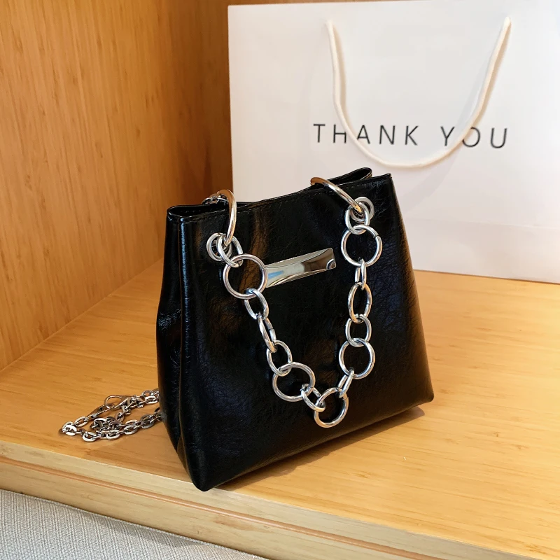 2024 New Women Fashion Crossbody PU Leather Space Leisure Shoulder Chain Bags Large Capacity Shopping Party Handmade Cellphone